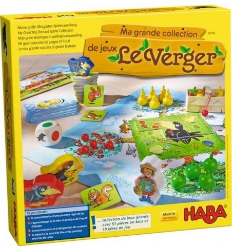 Ma grande collection de jeux Le verger de Haba